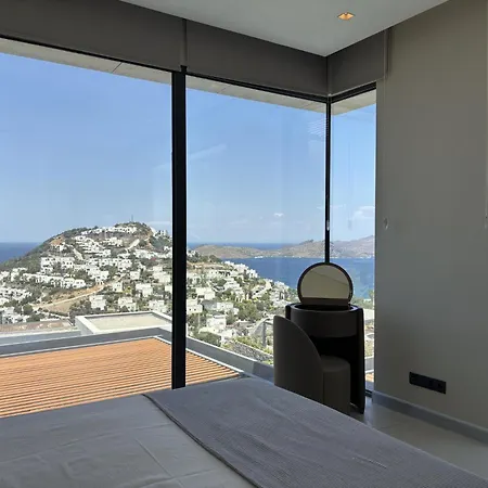 Yalikavak With Pool Garden Sea View 博德鲁姆